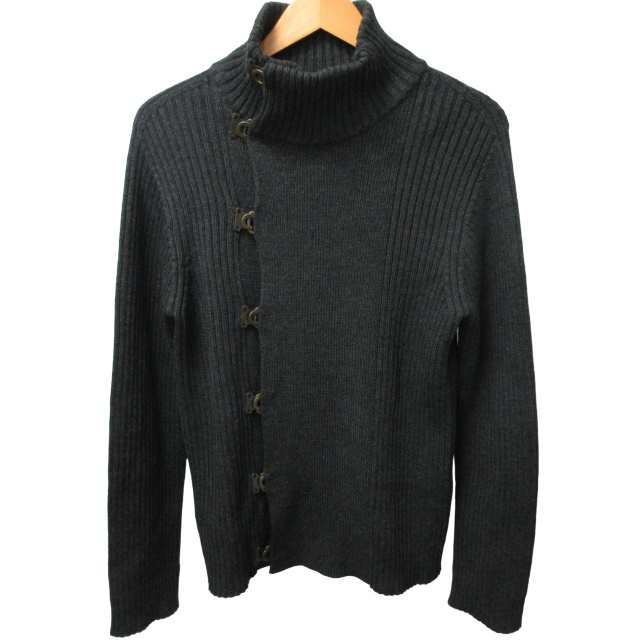 【中古】ドルチェ&ガッバーナ 黄金期 04AW metal elasticity drivers knit ドライバーズニット セーター 48 IBO47