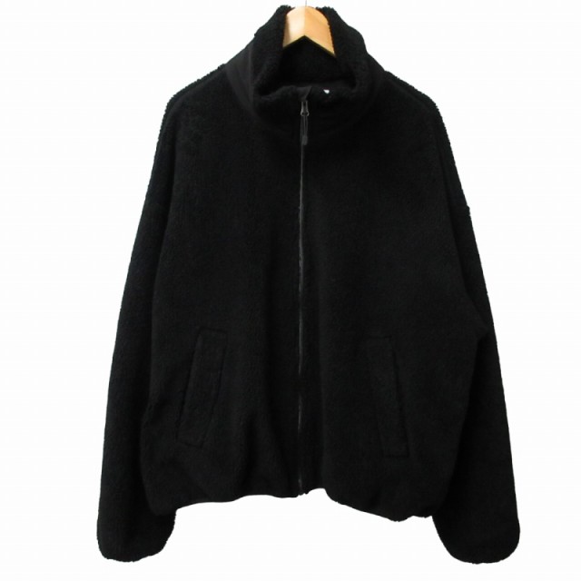 【中古】フミトガンリュウ 2 Way Boa Fleece Blouson ブルゾン ジャケット ブラック 2 約M