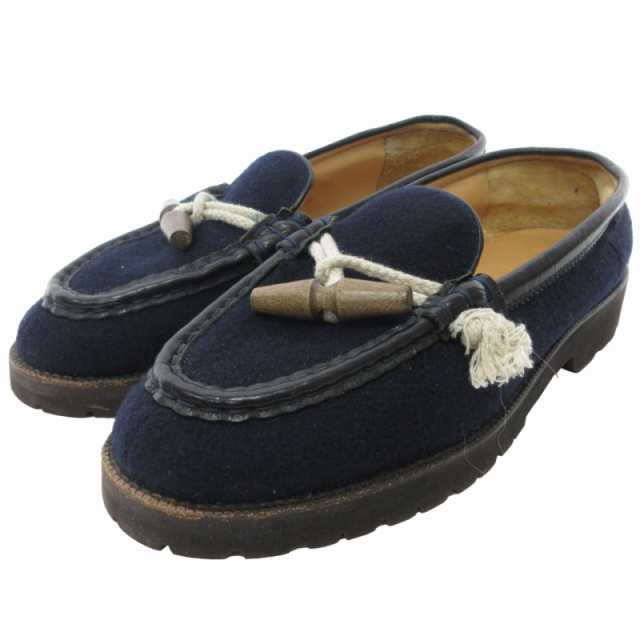 【中古】エンダースキーマ Hender Scheme duffle moccasins ダッフルモカシン デッキシューズ ビブラムソール 約27.5cm