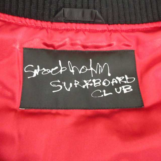 【中古】Stockholm Surfboard Club ストックホルム サーフボード クラブ ボンバージャケット 中綿ジャケット XL