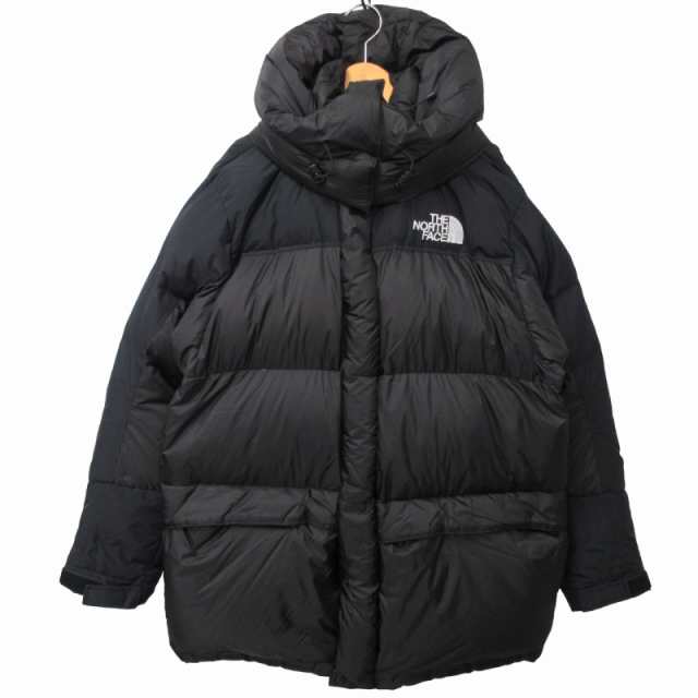 【中古】ザノースフェイス Him Down Parka GORE-TEX INFINIUM ND92031 ダウンジャケット ブルゾンロゴ刺繍 ブラック