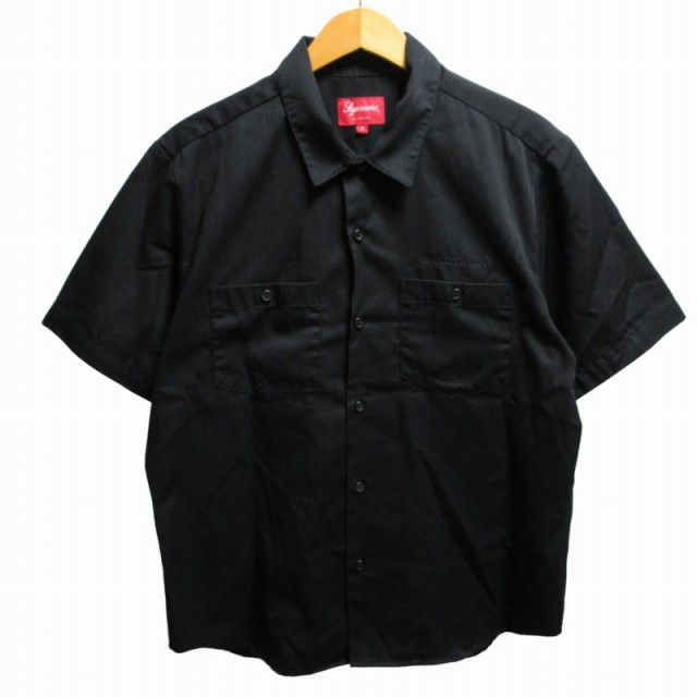 中古】シュプリーム SUPREME 19SS Sekintani La Norihiro Work Shirt パックプリントシャツ ロゴ刺? S 黒  IBO52の通販はau PAY マーケット - ブランド古着のベクトル | au PAY マーケット－通販サイト