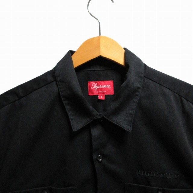 中古】シュプリーム SUPREME 19SS Sekintani La Norihiro Work Shirt パックプリントシャツ ロゴ刺? S 黒  IBO52の通販はau PAY マーケット - ブランド古着のベクトル | au PAY マーケット－通販サイト