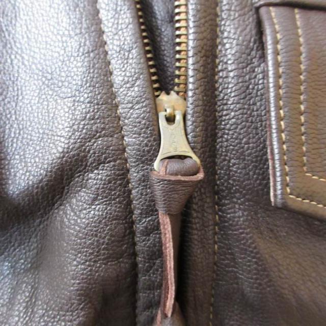 【中古】エヴィス EVISU ロストワールド社別注 A-2 レザージャケット ライダース 革ジャン USA製 34 約S IBO52の通販は 【中古】エヴィス EVISU ロストワールド社別注 A-2 レザージャケット ライダース 革ジャン USA製 34 約S IBO52の通販は