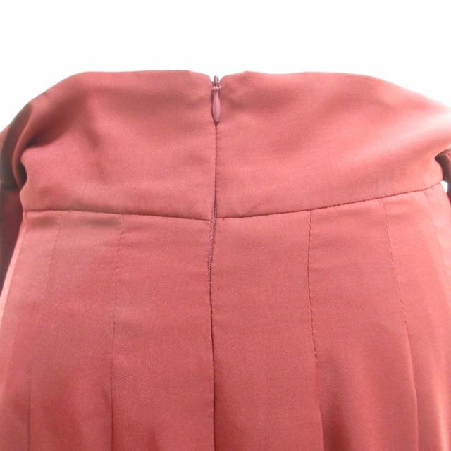 中古】未使用品 WRYHT タグ付 フレアスカート プリーツ フリル ロング  