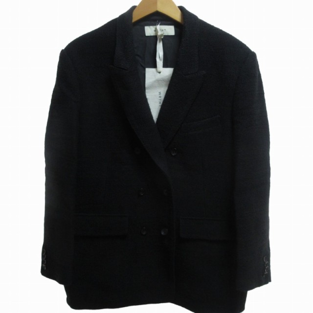 【中古】未使用品 ライト WRYHT タグ付 23AW SIDE SLIT SWING JACKET ジャケット ブラック1 S 232WT-JK01 ■BL2