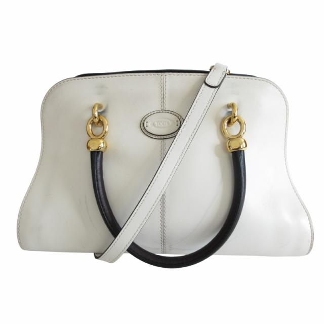 【最終価格　新品】TOD’S トッズ セラ 白レザーミニ ショルダーバッグ 人気定番，限定セール TOD'S トッズ sella mini/セラ ミニ レザー2Way