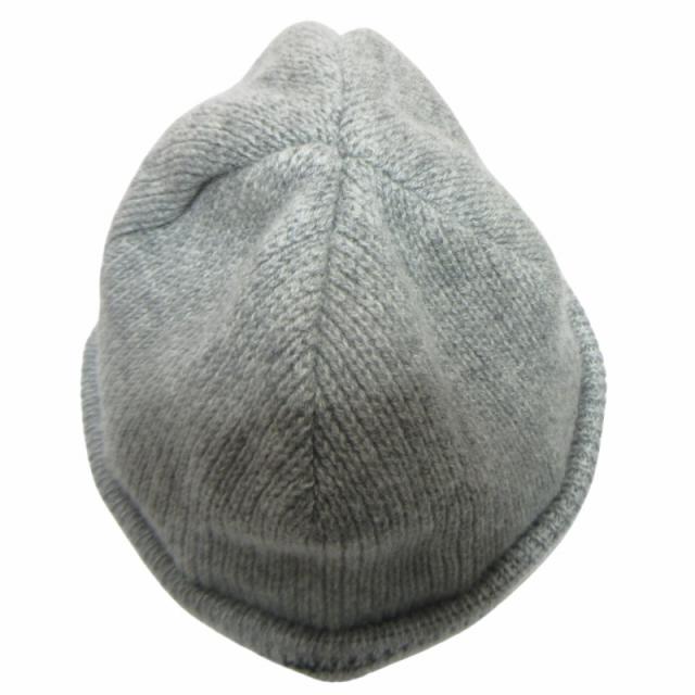 HERMES エルメス マルジェラ期 カシミヤ100 Hロゴニット帽