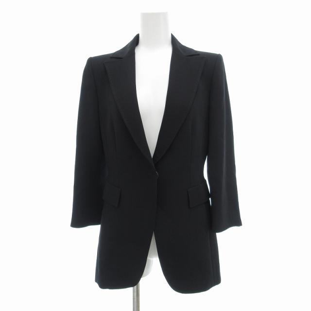 FOXEY テーラードジャケット サイズ38 新品】FOXEY テーラードジャケット ブラック38
