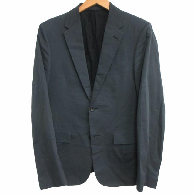 【中古】バレンシアガ BALENCIAGA 13AW テーラードジャケット ブレザー 2B センターベント 紺 ネイビー 46 約S〜Mの通販は 7,800円