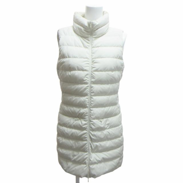 【中古】ヘルノ HERNO PRODUZ LAVJAP ダウンベスト ポーラテック アイボリー 白系 42 M相当 PI0188D-13220-1100 IBO64の通販は