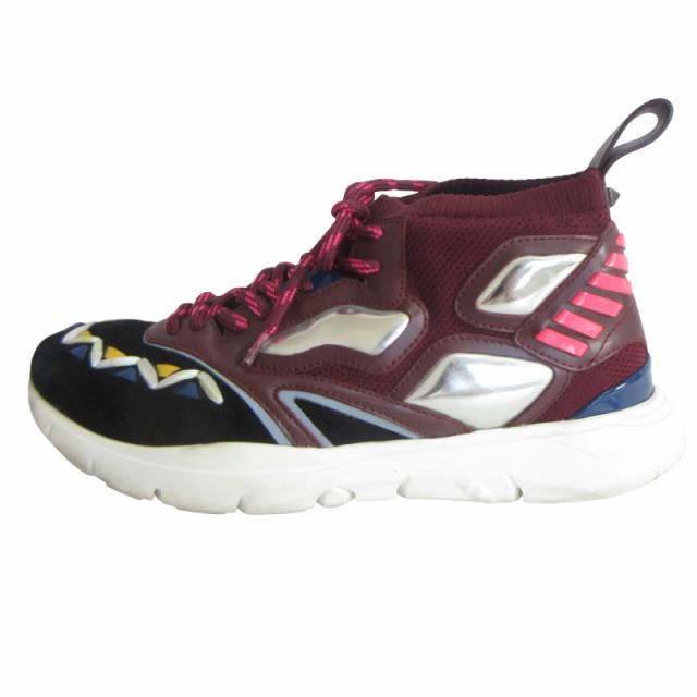 【中古】ヴァレンティノ ガラヴァーニ ヒーローズレフレックススニーカー ソックススニーカー 41 26.5cm PY0S0A71-UQF