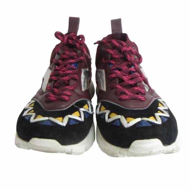 【中古】ヴァレンティノ ガラヴァーニ ヒーローズレフレックススニーカー ソックススニーカー 41 26.5cm PY0S0A71-UQF