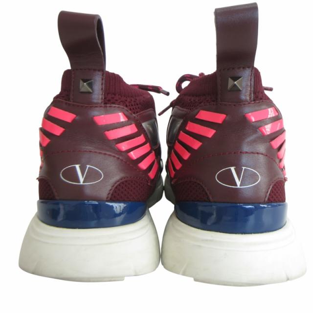 【中古】ヴァレンティノ ガラヴァーニ ヒーローズレフレックススニーカー ソックススニーカー 41 26.5cm PY0S0A71-UQF