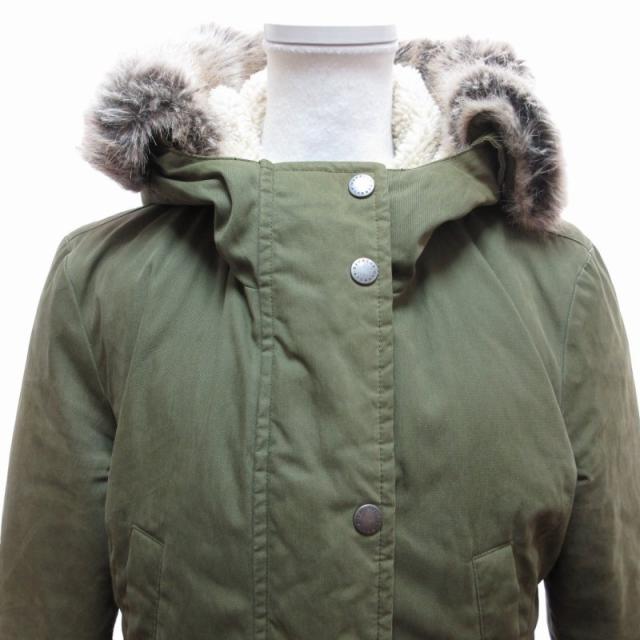 中古】バブアー Barbour ファイバーダウンコート モッズコート
