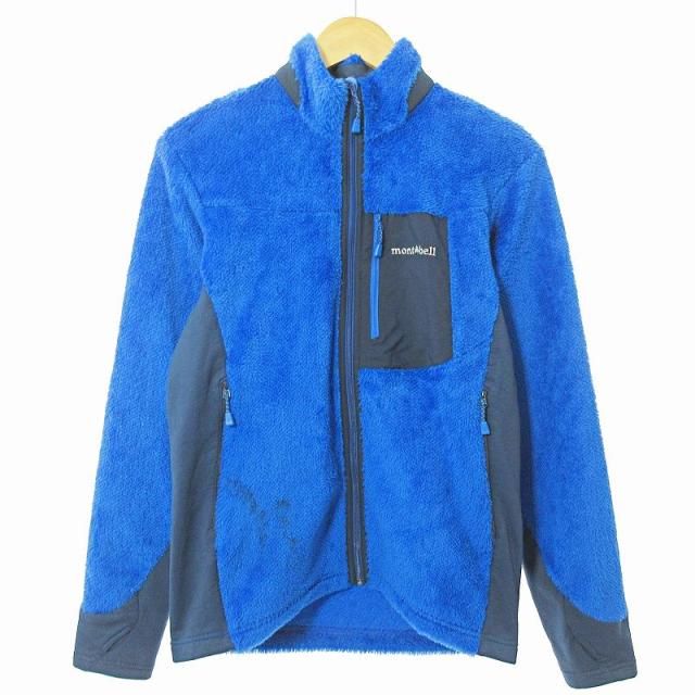 中古】モンベル Montbell クリマエアジャケット フリース ジップアップ