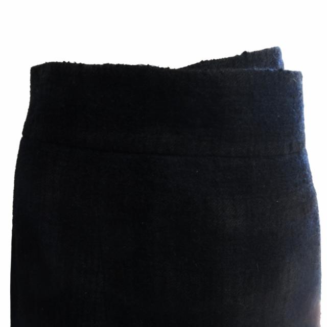 中古】シャネル ウールツイードラップスカート 巻きスカート