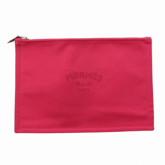 HERMES BAIN エルメスベイン クラッチバッグ ヨッティングポーチ 中古】未使用品 エルメス HERMES BAIN ヨッティング GM ポーチ