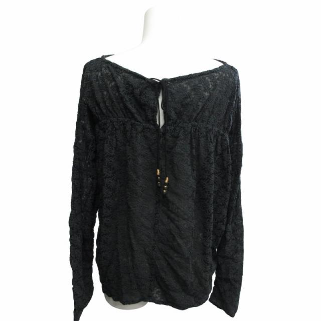 中古】未使用品 フィータ Pheeta タグ付 BLOUSE (MELODY) シースルー