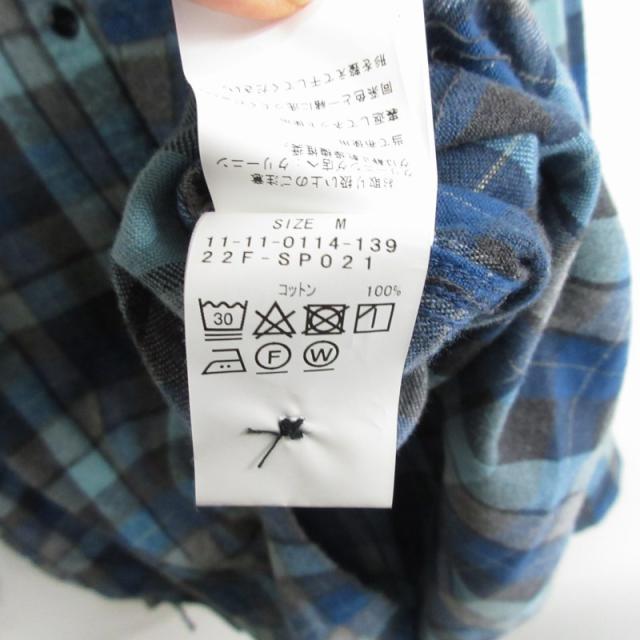 中古】ビームスプラス BEAMS+ SSZ 22AW FLANNEL SHIRT 22F-SP0201 中古】ビームスプラス BEAMS+ SSZ 22AW FLANNEL SHIRT 22F-SP0201