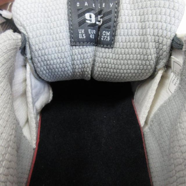 【中古】未使用品 オークリー OAKLEY 00s SOURDOUGH Sneaker スニーカー スケシュー ホワイト グレー 27.5cm