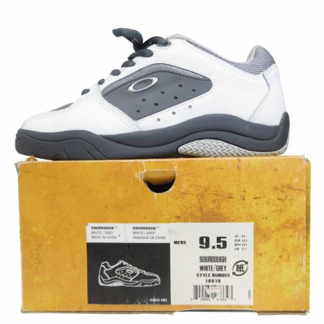 【中古】未使用品 オークリー OAKLEY 00s SOURDOUGH Sneaker スニーカー スケシュー ホワイト グレー 27.5cm