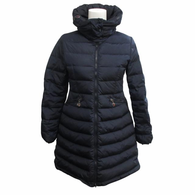 モンクレーMONCLER フード付きネイビーコート