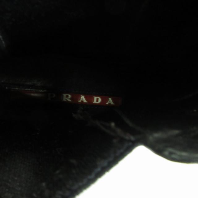 中古】プラダ 3T1381 サイドゴア パテントレザー ショートブーツ