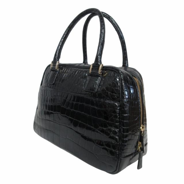 未使用】 クロコダイル センター取 JRA 日本製 シャイニング