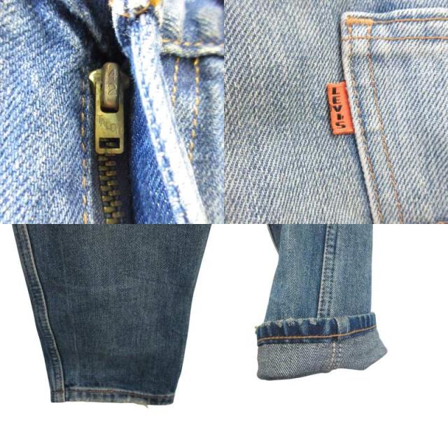 中古】リーバイス LVC 69年復刻 605 スリムフィット コーンデニム