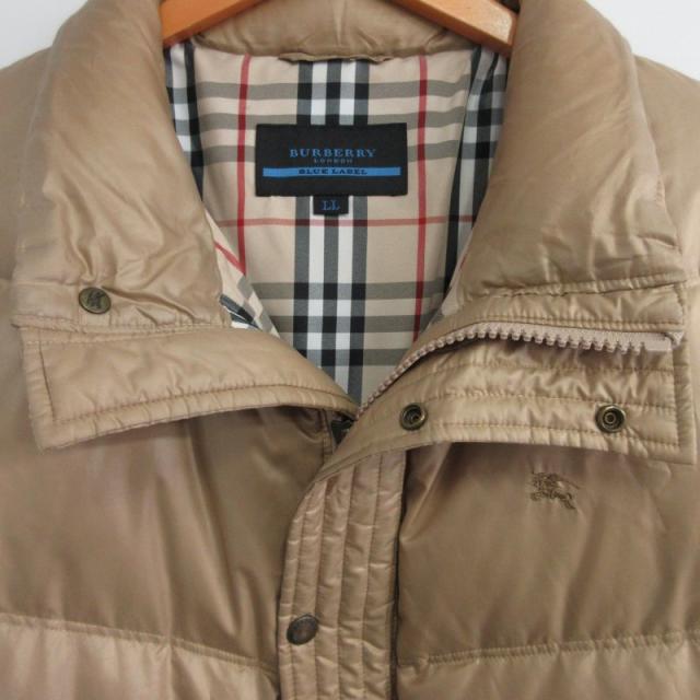 バーバリーブルーレーベル 40 Lサイズ ノバチェック レッド バーバリー