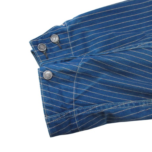 中古】ダブルアールエル RRL ラルフローレン WABASH STRIPE RAILROAD