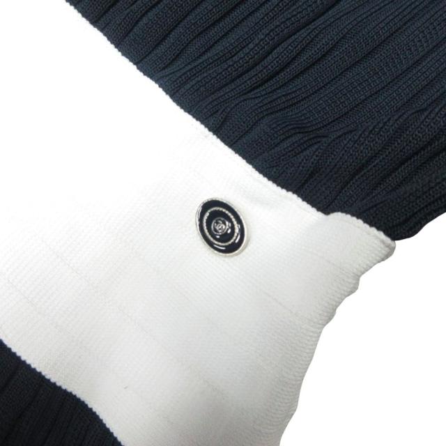 中古】シャネル ココマーク プリーツ ニットワンピース リボン 国内