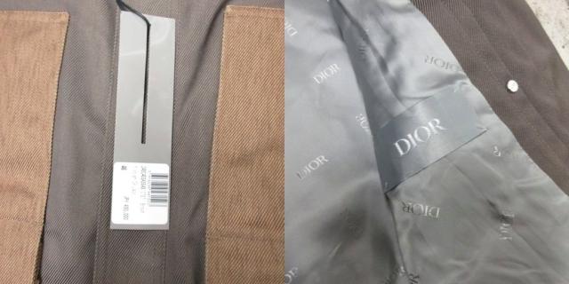 中古】未使用品 ディオールオム タグ付 希少 M.WOVEN SW JACKET ワーク