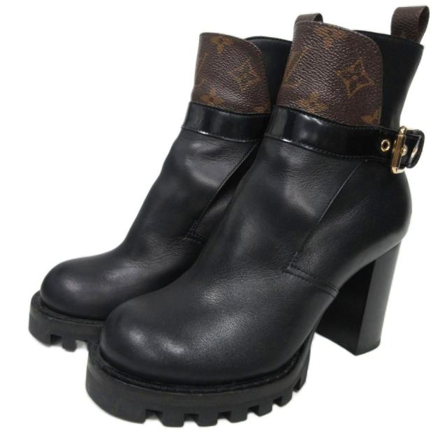 ルイヴィトン モノグラム スタートレイルライン アンクルサイズ:36 1/2 中古・古着通販】LOUIS VUITTON (ルイ ヴィトン) モノグラムスター