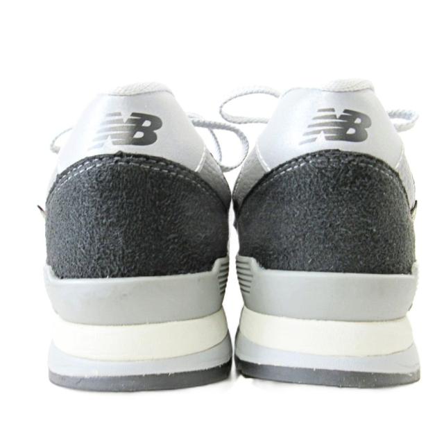 【中古】未使用品 ニューバランス NEW BALANCE CM996XB2 スニーカー スウェード 5.5 23.5cm ブラック 黒 1023