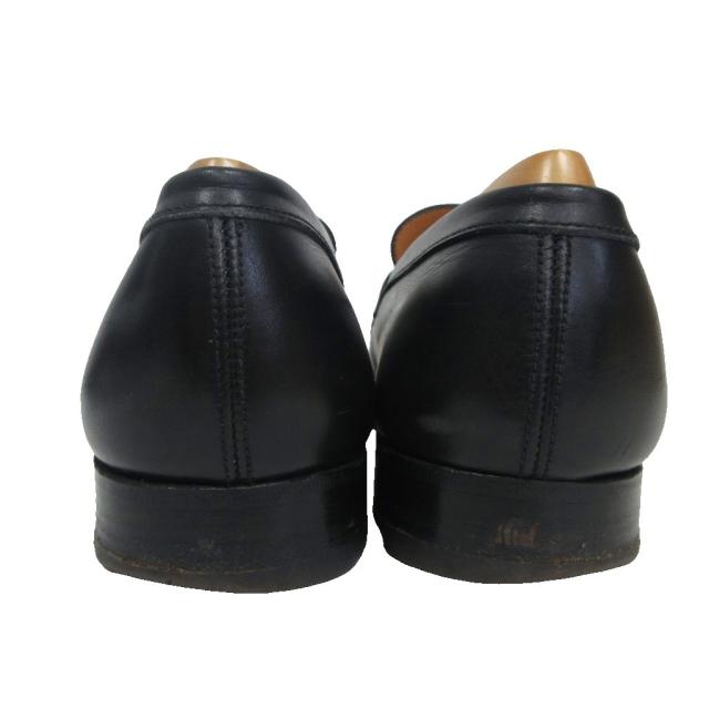 【中古】ジェイエムウエストン J.M.WESTON 最高級 シグネチャーローファー 180 シューツリー付 レザー ブラック 7C