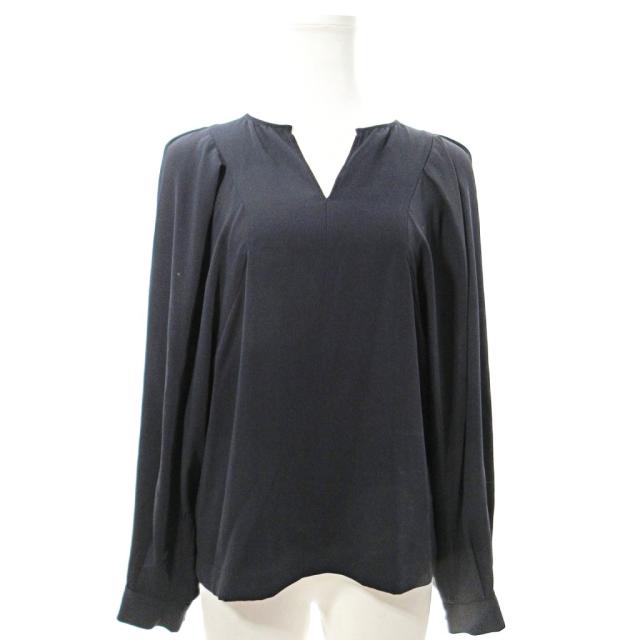 【中古】ヴェルメイユ パー イエナ VERMEIL par iena 美品 ケープブラウス ドルマンスリーブ 長袖 シフォン Vネック