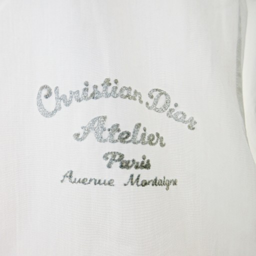 【中古】ディオールオム Dior HOMME 美品 22SS アトリエ刺繍 シャツ 長袖 38 白 ホワイト 1104 ■MNK2 メンズ 中古】ディオールオム Dior HOMME 美品 22SS アトリエ刺繍 シャツ 長袖