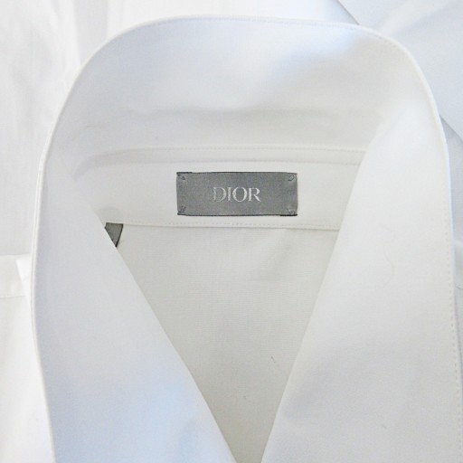 中古】ディオールオム Dior HOMME 美品 22SS アトリエ刺繍 シャツ 長袖