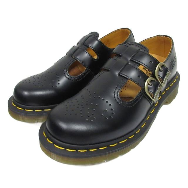 【中古】未使用品 ドクターマーチン DR.MARTENS MARY JANE メリージェーン レザーシューズ 12916 UK4 約23cm ■MNK2