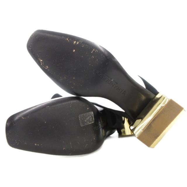 【中古】ジェイダブリューアンダーソン JWアンダーソン J.W.ANDERSON ミュール パンプス シリンダーヒール 37