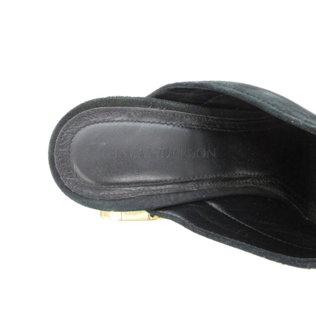 【中古】ジェイダブリューアンダーソン JWアンダーソン J.W.ANDERSON ミュール パンプス シリンダーヒール 37