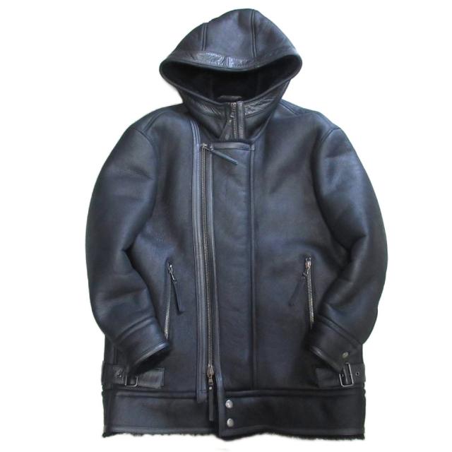 中古】ディーゼルブラックゴールド DIESEL BLACK GOLD リアルムートン