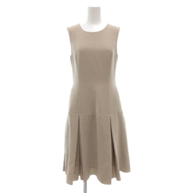 【中古】フォクシーニューヨーク FOXEY NEW YORK 19年 39430 Dress ドレス ワンピース ノースリーブ ひざ丈 38