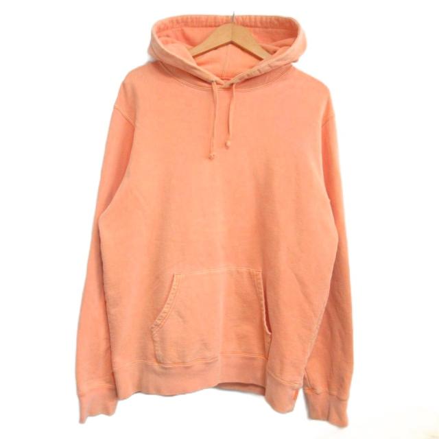 【中古】シュプリーム SUPREME 20SS OverDyed Hooded Sweatshirt パーカー オーバーダイ フーディ オレンジ M