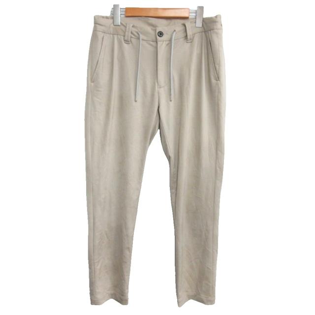 【中古】ウノピュウノウグァーレトレ LIMITED EASY SLACKS イージー スラックス MRP524 ベージュ V(L) IBO84