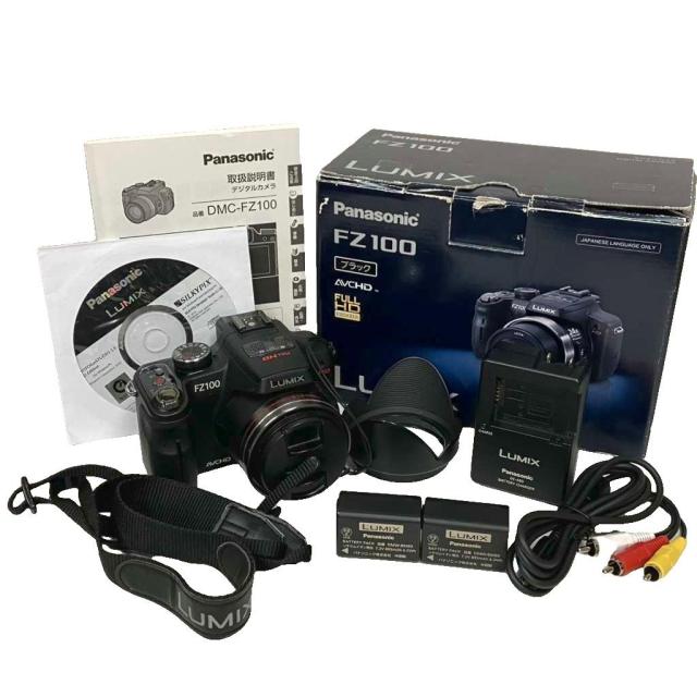 パナソニック デジカメ LUMIX DMC-FZ100 動作確認済み 中古