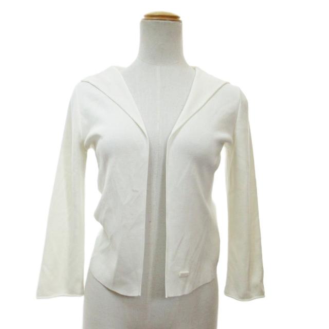 【中古】フォクシー ブティック FOXEY BOUTIQUE Cardigan RelaxHoudie カーディガン リラックスフーディ ニット 38