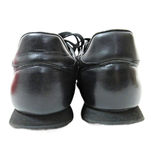 【中古】パトリック PATRICK 美品 NEVADA-LN ネバダリモンタナイロン スニーカー 42 26.5cm 黒 ブラック 1127